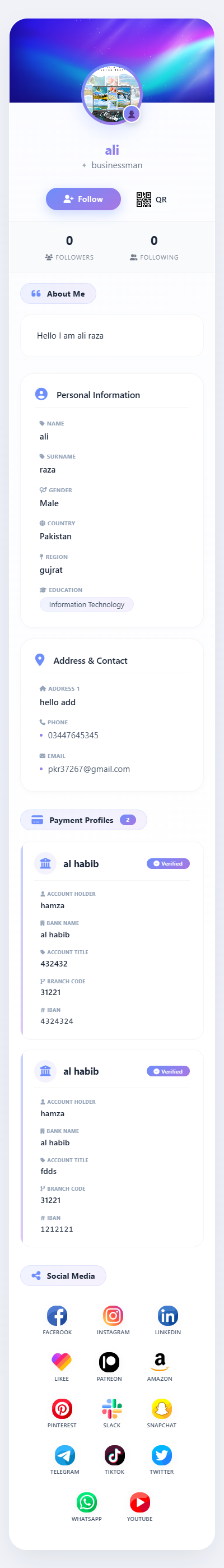 App Screen